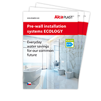 Pre-wall installation systems ECOLOGY