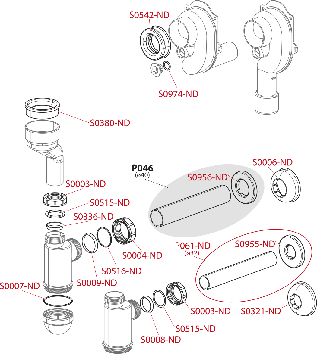Spare parts A45C